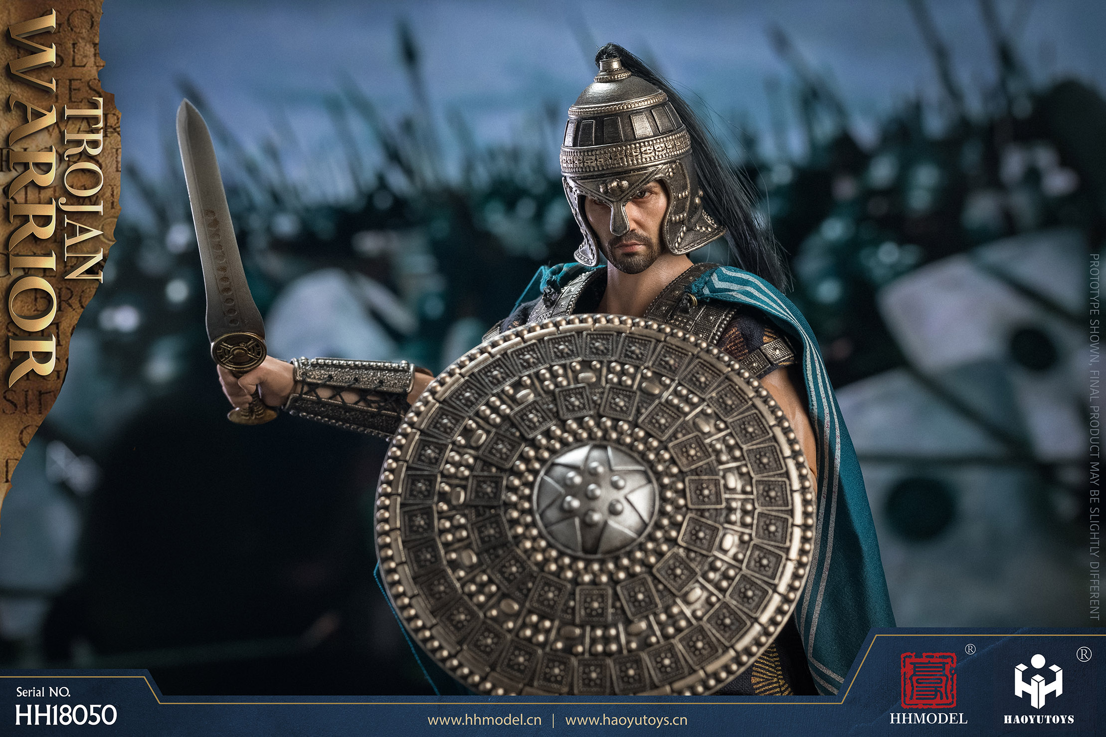 HHMODEL & HAOYUTOYS : 1/6 帝国军团 - 特洛伊战士 HH18050