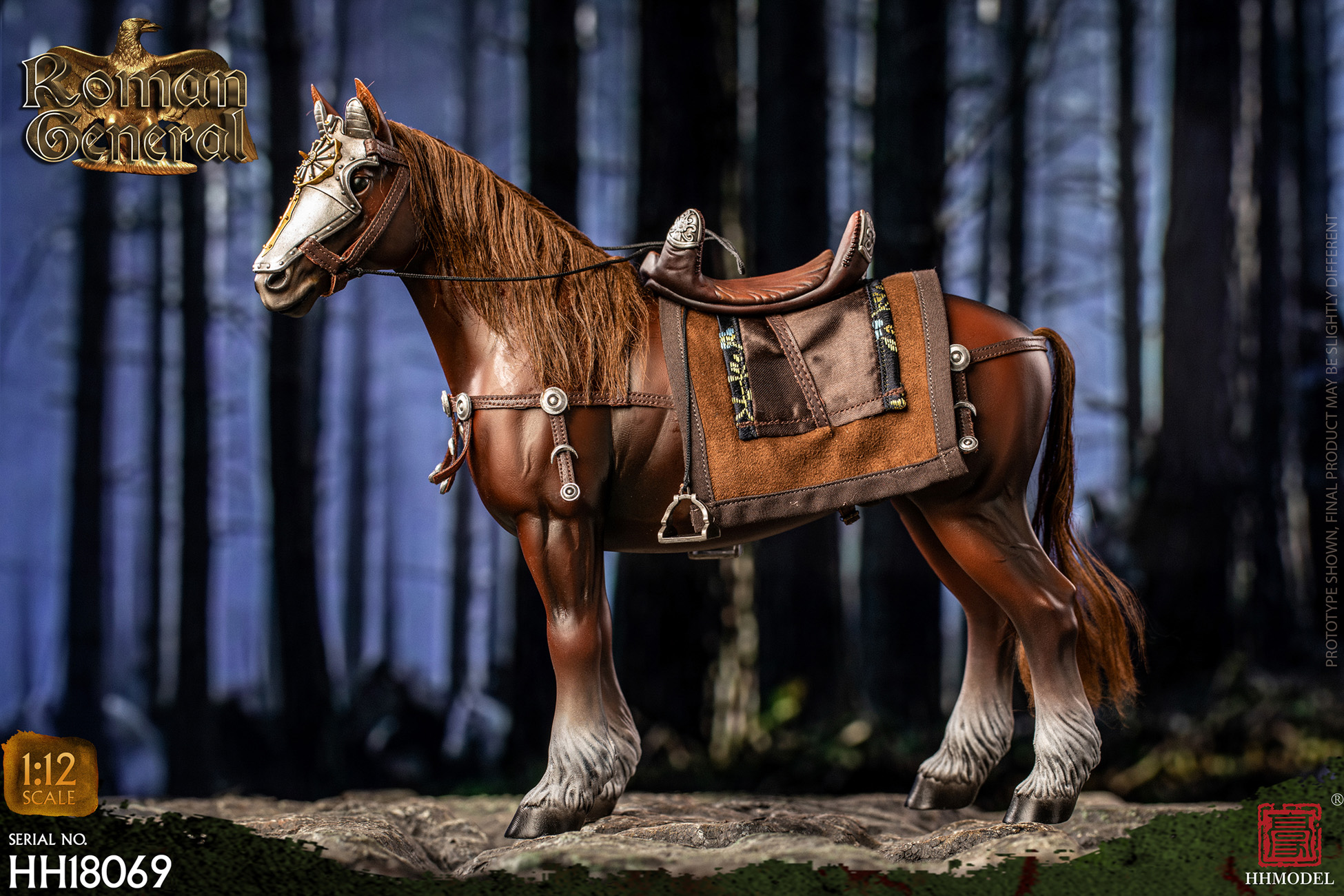 HHMODEL : 1/12 帝国军团 - 战马 HH18069