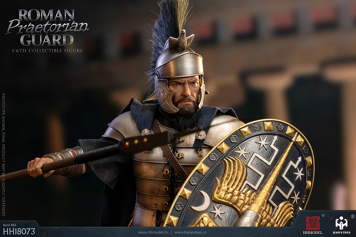 HHMODEL & HAOYUTOYS : 1/6 帝国军团 - 银甲罗马禁卫军 HH18073