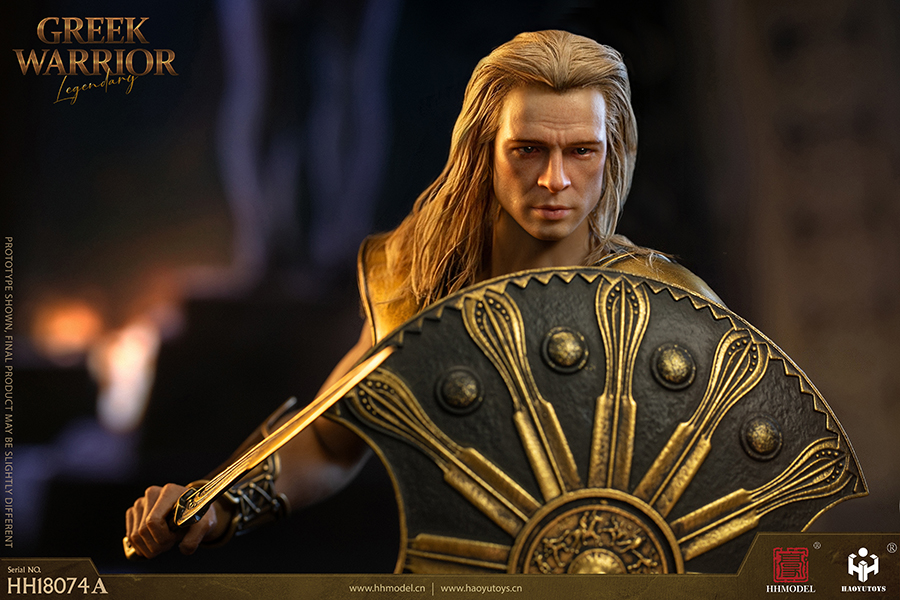 HHMODEL & HAOYUTOYS : 1/6 帝国军团 - 希腊传奇战士 升级版 HH18074A